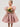 Organza Tulle Babydoll Girl Dress in Dusty Pink