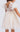 2Bunnies Flower Girl Dress Paisley Lace Back A-Line Flutter Sleeve Straight All Lace Knee (Ivory) - 2BUNNIES