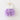 2Bunnies Flower Girl Dress Peony Lace Back A-Line Sleeveless Tiered Tulle Short (Purple) - 2BUNNIES