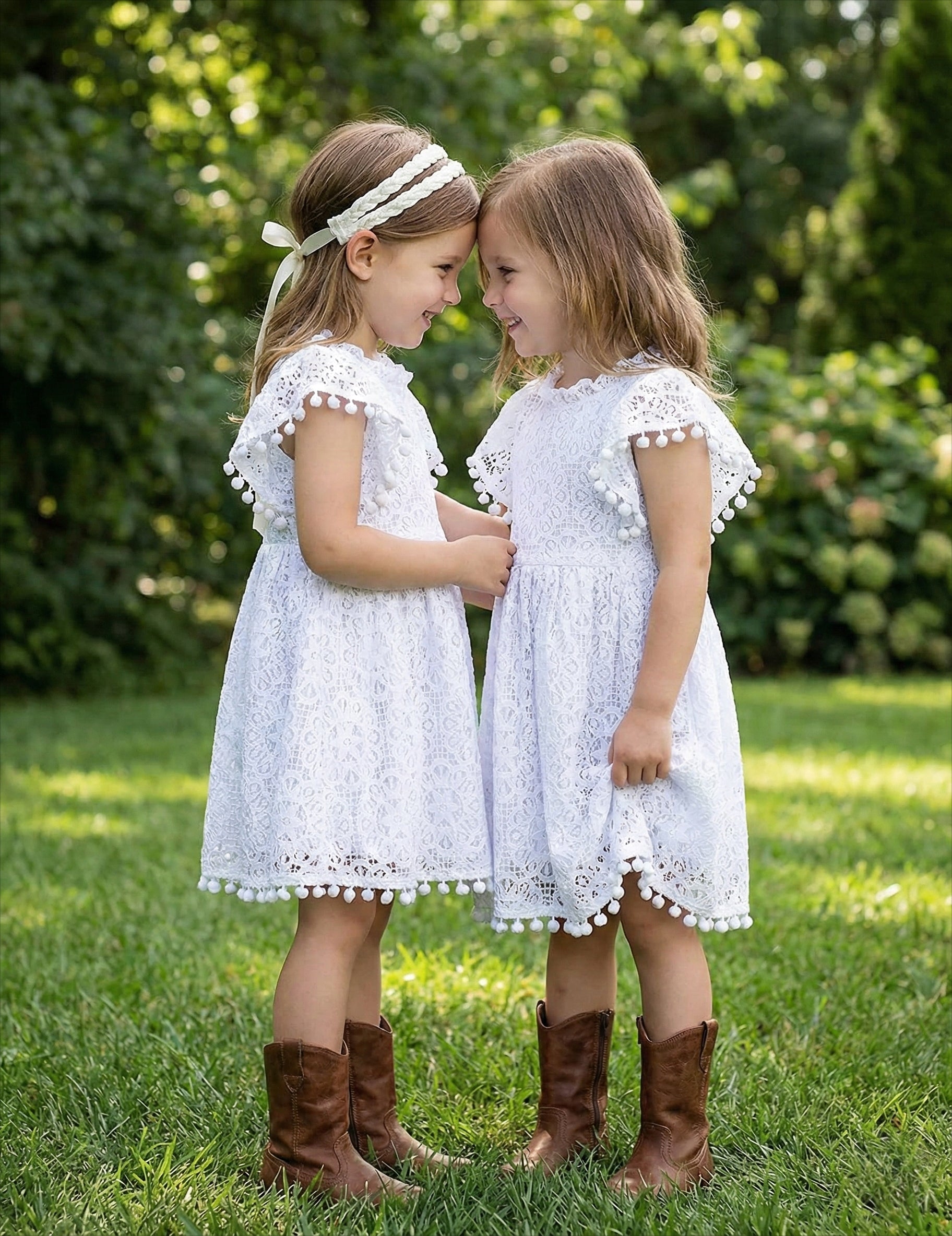 2Bunnies Sunflower Lace Girl & Flower Girl Dresses 2BUNNIES 2Bunnies Sunflower Lace Girl & Flower Girl Dresses 2BUNNIES