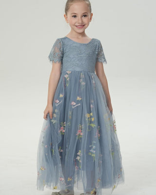 Rose Lace Embroidery Tulle