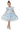 2Bunnies Girls Sparkly Sequin Butterfly Embellishment Tulle Birthday Party Dress