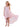 2Bunnies Girls 4T-10Y Sleeveless 3D Butterfly Applique Swiss Dot High Low Maxi Dress