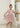 Paisley All Lace Flower Girl Dress in Dusty Pink