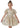 2Bunnies Christmas New Year Holiday Girl Gold Shimmer Sparkle Sequin Dress