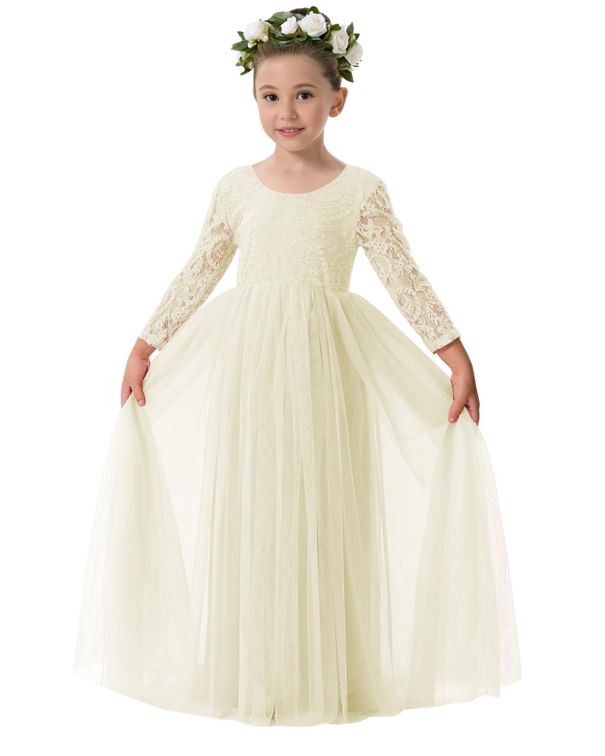 2Bunnies Paisley Lace Girl & Flower Girl Dresses 2BUNNIES 2Bunnies Paisley Lace Girl & Flower Girl Dresses 2BUNNIES