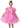 2Bunnies Girls' Organza Babydoll Princess Bow Dress