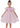 2Bunnies Girls Babydoll Sequin Bodice Tulle Bow Princess Dress