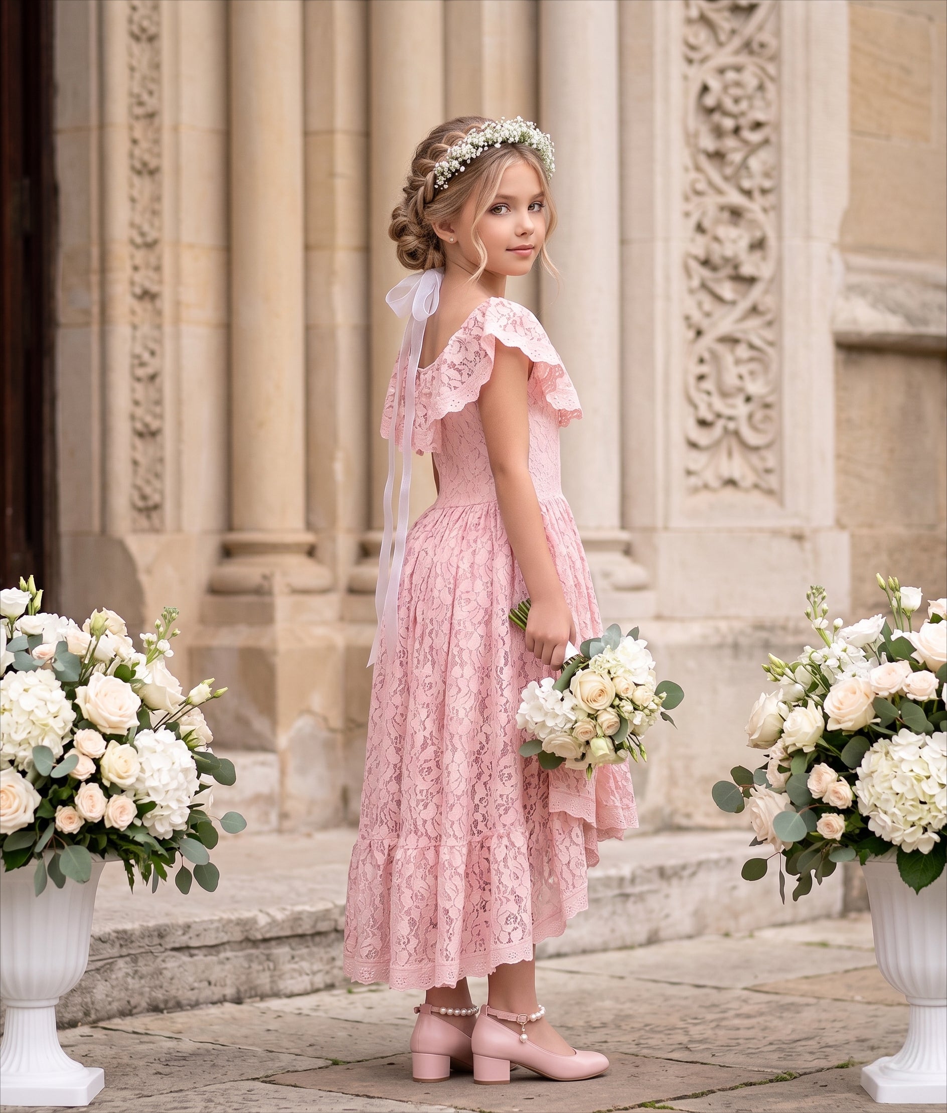 New Arrivals Lace Truworths Girl Dresses Soft Blush Hues, Delicate Lace, And Timeless Silhouettes Our New Arrivals Lace Truworths Girl Dresses Soft Blush Hues, Delicate Lace, And Timeless Silhouettes Our