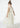 Floral Embroidered Tulle Girl Dress in Ivory