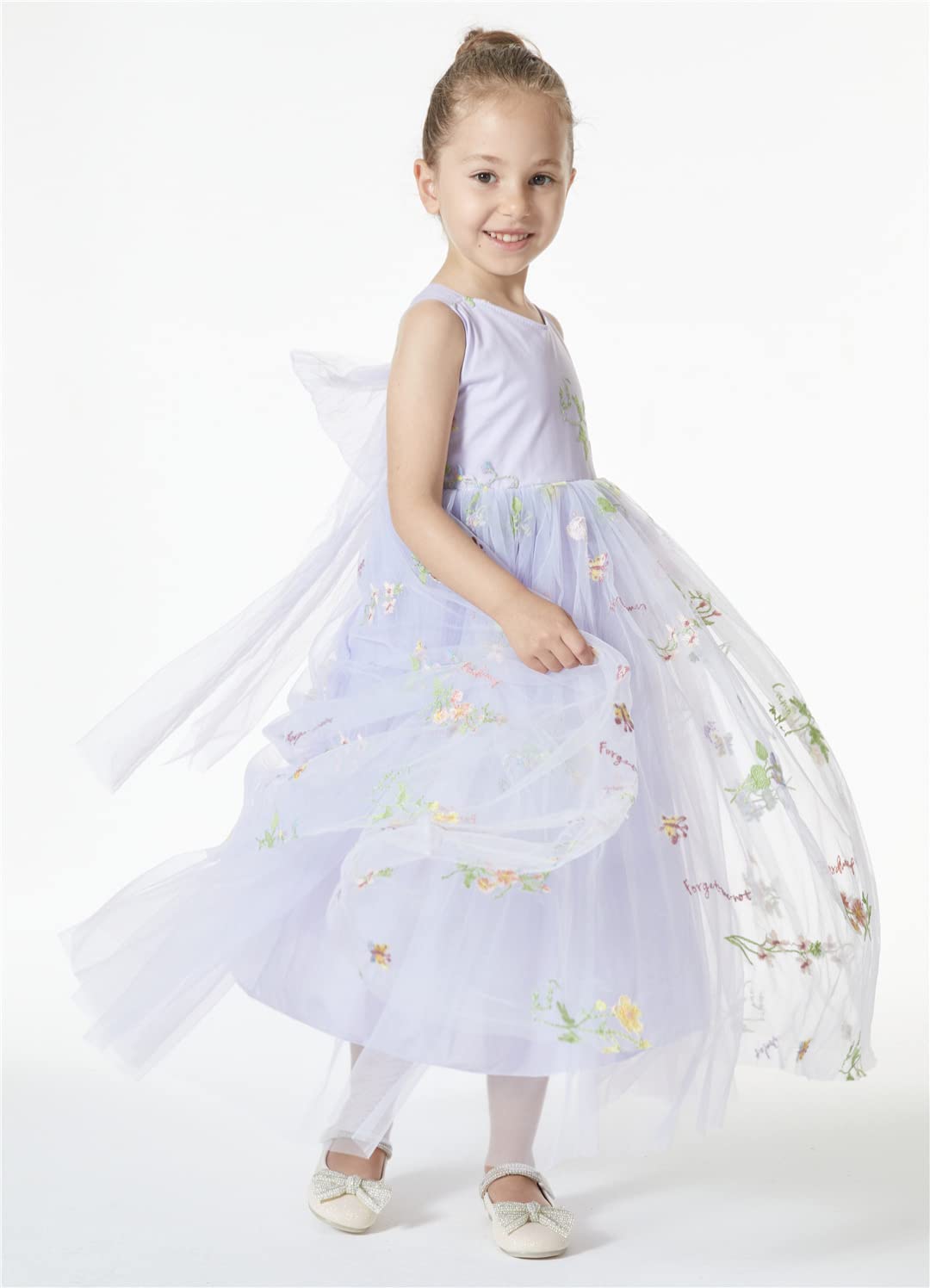 2Bunnies Floral Embroidered Tulle Girl & Flower Girl Dresses – 2BUNNIES