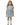 2Bunnies Girls' 2T-6yr Floral Embroidered Tulle Strap Flutter Sleeve Girl Dress