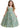 2Bunnies Girls' Floral Garden Embroidered Tulle Strap Flower Girl Dress Maxi