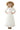 Scalloped Lace 2 Piece Girl Dress Set in White