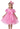 2Bunnies Girls' 2T-8Y Glossy Shimmer Organza Puff Sleeve Fit & Flare Twirl Dress