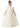 2Bunnies Girl Iris Floral Lace Tulle Flower Girl Dress in Ivory