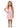2Bunnies Girls' 4T-10Y Cameo Pink Sequin Puff Sleeve Dress