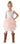 2Bunnies Girls' Peony Lace Tiered Sleeveless Knee Flower Girl Dress in Pink