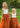 Peony Lace Flower Girl Dress in Burnt Orange