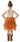2Bunnies Girls' Peony Lace Tiered Sleeveless Knee Flower Girl Dress in Burnt Orange
