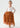 Peony Lace Flower Girl Dress in Burnt Orange (tiered)