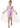 2Bunnies Girls' Shimmering Sequin Mini Dress Rainbow