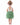 2Bunnies Girls' 6M-10Y Peony Lace Tiered Sleeveless Knee Flower Girl Dress