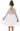 Peony Lace Flower Girl Dress in White