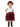 2Bunnies Girls' 6M-10Y Peony Lace Tiered Sleeveless Knee Flower Girl Dress