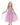 2Bunnies Girls’ 5yr-8yr Ombre Lavender Sparkle Star Glitter Tulle Maxi Dress