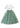 Scalloped Lace 2 Piece Girl Dress Set in Sage