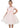 2Bunnies Girl Toddler Satin A-Line Bow Tulle Flower Girl Dress