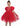 2Bunnies Girls Beaded Sequin Embellished Tulle Puff Sleeve Christmas Party Dress