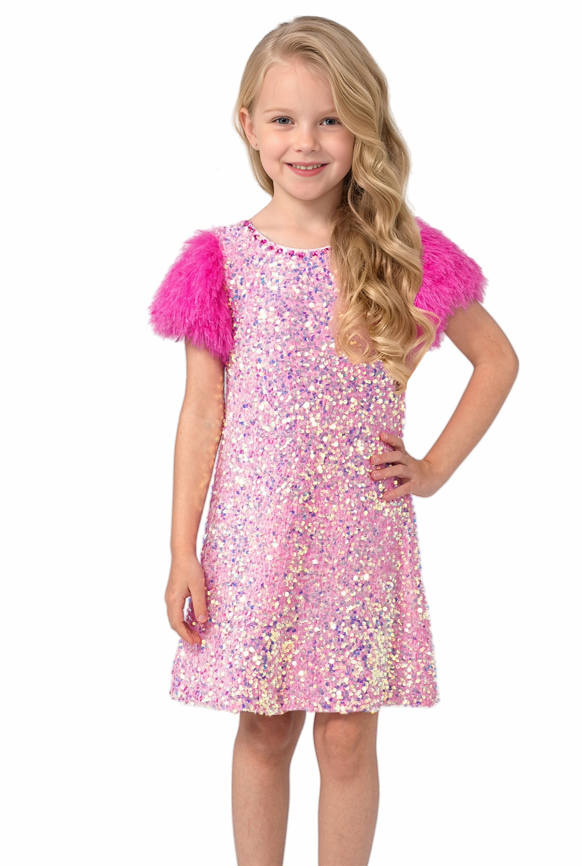 2Bunnies Sequin Girl Dresses 2BUNNIES 2Bunnies Sequin Girl Dresses 2BUNNIES