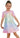 2Bunnies Girls' Ombre Sequin Short Sleeve Dress