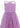 Purple dress with star patterns on a white background