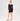 teen wear a black glimmer Sparkly Mesh Long Sleeve Ruched Bodycon Dress
