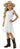 Violet Lace Boho Girl Dress in White