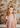 Sunflower Lace Pom Pom Trim Girl Dress in Dusty Pink