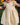 Sunflower Lace Pom Pom Trim Girl Dress in Beige - 2BUNNIES