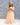 2Bunnies Flower Girl Dress 2 Piece Set Scallop Lace Long Sleeve Straight Tutu Maxi (Champagne) - 2BUNNIES
