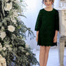 2Bunnies Boho Lace Flower Girl Dress (Green) - 2BUNNIES