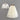 2Bunnies Flower Girl Dress 2 Piece Set Scallop Lace Long Sleeve Straight Tutu Maxi (Ivory) - 2BUNNIES