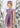 2Bunnies Girl Lace Dress Sunflower Pom Pom Trim (Mauve) - 2BUNNIES