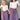 2Bunnies Flower Girl Dress 2 Piece Set Scallop Lace Long Sleeve Straight Tutu Maxi (Mauve) - 2BUNNIES