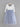 2Bunnies Flower Girl Dress Peony Lace Back A-Line Long Sleeve Straight Tulle Maxi (Bluish Gray) - 2BUNNIES