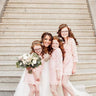 2Bunnies Boho Lace Flower Girl Dress (Pink) - 2BUNNIES