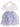 Rose Lace Tiered Tulle Girl Dress in Bluish Gray - 2BUNNIES