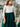 Rose Lace Flower Girl Dress in Green Long-Sleeve Floor-Length Tulle A-Line V-Back Scoop
