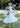 2Bunnies Flower Girl Dress Paisley Lace Back A-Line Short Sleeve Straight Tulle Knee (White) - 2BUNNIES